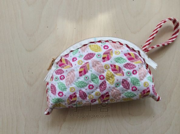 Handbag fabric with a zipper, "lamb". DIY step-by-step tutorial. Сумочка, мастер-класс