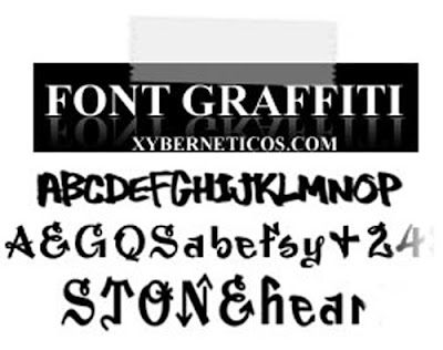Graffiti Fonts,Fonts Graffiti