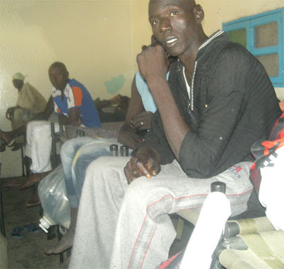 Detenuti al campo di Nouadhibou, 2006