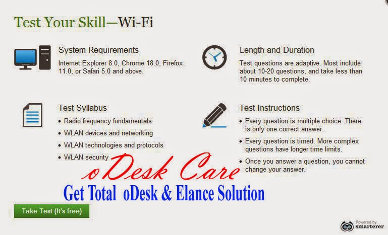 Elance Test Answers, Elance Test Solutions, Elance Wi-Fi Test Answers, 