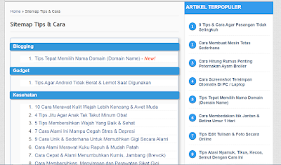 sitemap