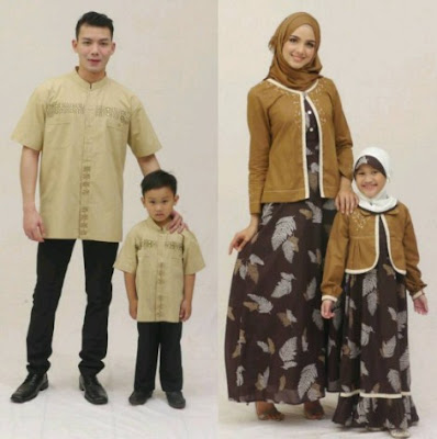 Berbagai model dan desain baju muslim untuk seragam keluarga kini semakin unik dan bagus 34+ Koleksi Baju Muslim Keluarga 2017 Modern Terbaru