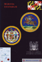 Maryland Seals - Charles Carroll Attorney General USA - Carroll Foundation Trust Case