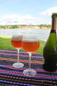 Food Lust People Love: Rosemary simple syrup adds a refreshingly fresh flavor to this  rosemary nectarine sparkling cocktail.