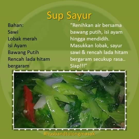 set menu makanan dalam pantang bersalin