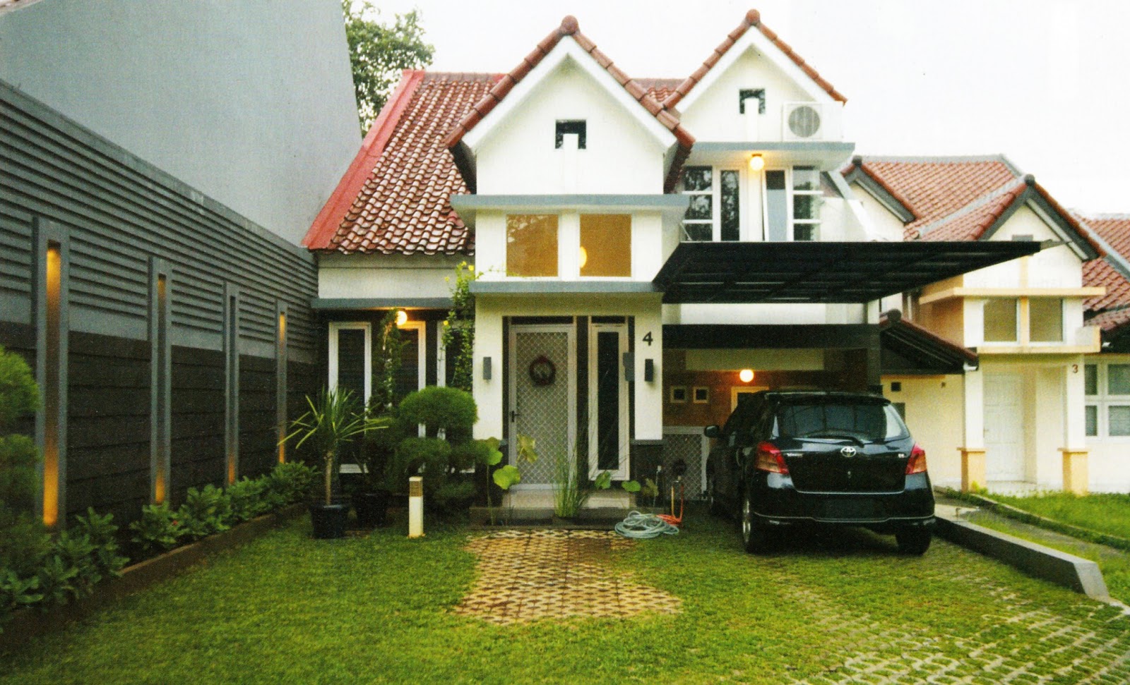 Desain Carport Modern Dengan Efek Melayang Rumah Idaman Kita