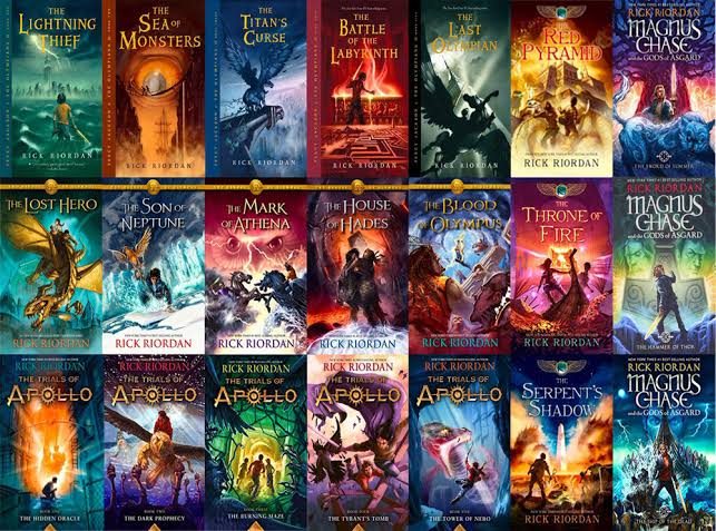 Gini Nih Urutan Baca Novel Series Rick Riordan