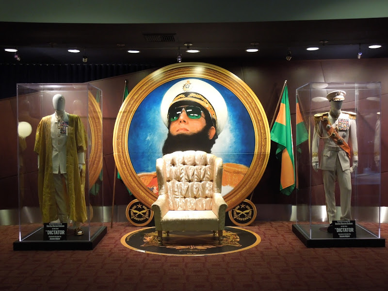 Dictator movie costume exhibit