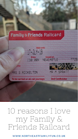 10 reasons I love my Family & Friends Railcard