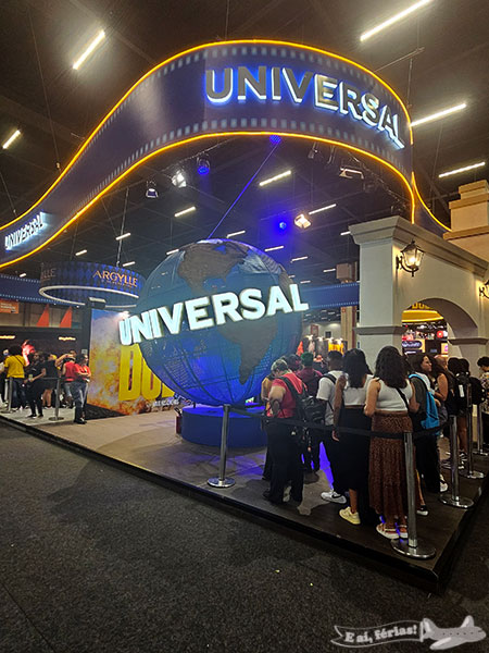 Stand do Universal Studios na CCXP