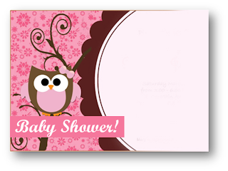 Cherry Handmade: BABY SHOWER NIÑA ( BUHO EN ROSA )