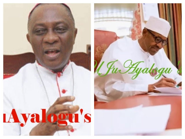 Buhari must prove he’s not protecting his corrupt friends – Catholic Archbishop Martins