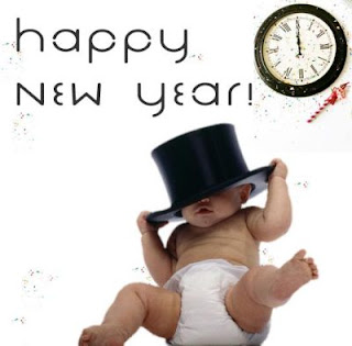 Happy Baby New Year Wallpaper