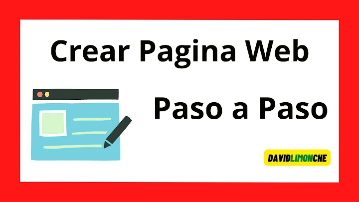 tutorial de como crear una pagina web paso a paso