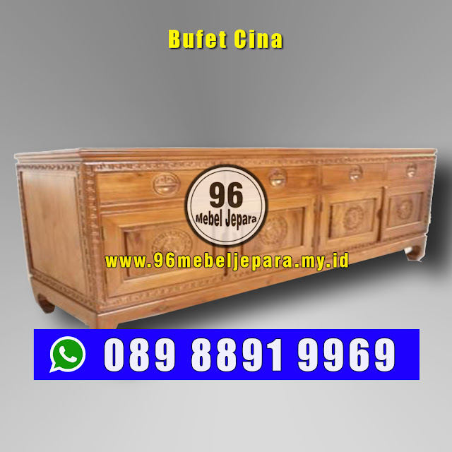 Bufet Cina Modern,Kayu Jati,Kota Semarang