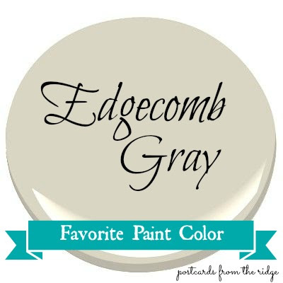 Postcards from the Ridge: Favorite Paint Color ~ Benjamin Moore ...