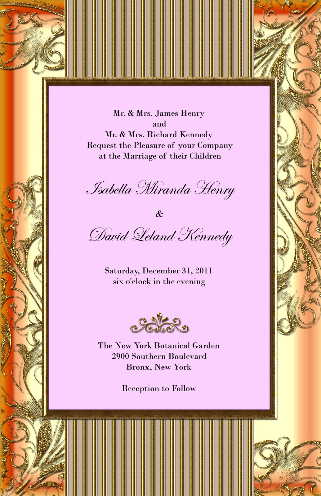 jewish wedding program wording