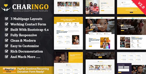 Best Nonprofit Charity HTML5 Template 