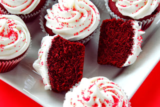 !Lia Amylia! : Resepi Kek Red Velvet Moist Dan Cupcake Red 