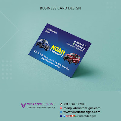 Professional Business Cards Printing Services In Thrissur, Visiting Card design and Printing in Thrissur, business card designing for car rental business, business card designing in thrissur mannuthy-vibrantdezigns