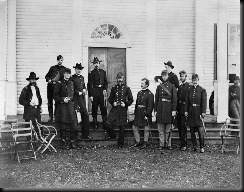 Meade and his staff