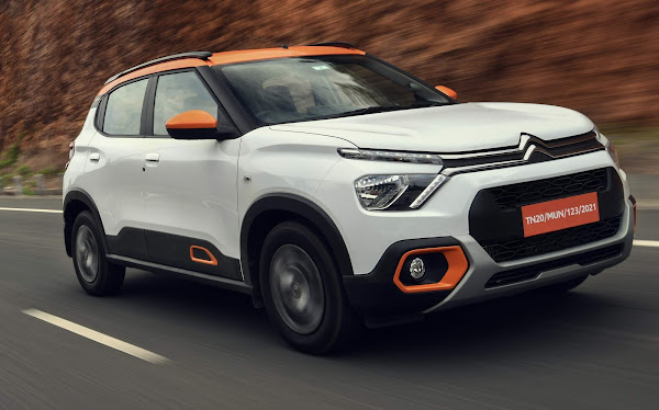 Novo Citroen C3 2023: dados de consumo e performance revelados - Índia