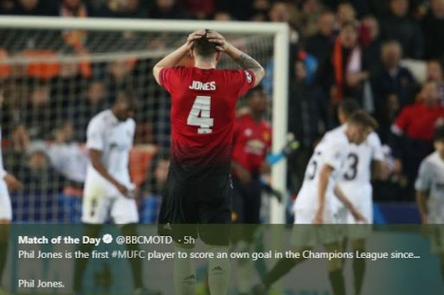 Two embarrassing moments for Manchester United defender in derby