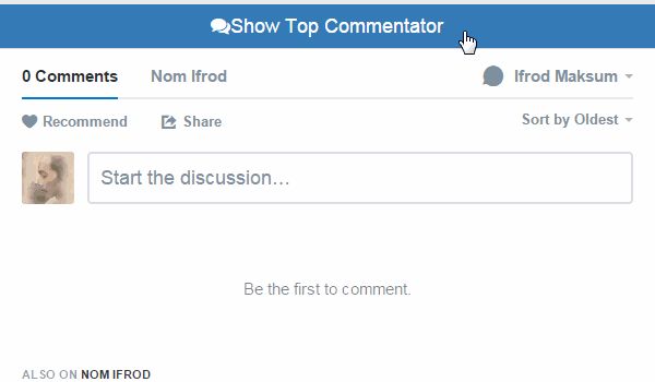 Cara Membuat Top Disqus Commentators Dengan Show Hide Makara Pintar Cara Membuat Top Disqus Commentators For Blogger Dengan Efek Show Hide