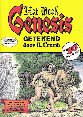 Genesis, Robert Crumb, voorkant Nederlandstalige versie