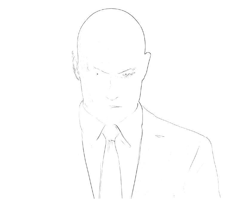 printable-hitman-absolution-agent-47-portrait-coloring-pages