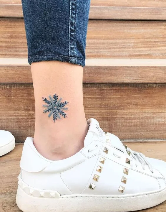 Tatuajes de copos de nieve