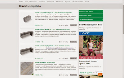 Térkövem.hu webshop: Barabás szegélykövek