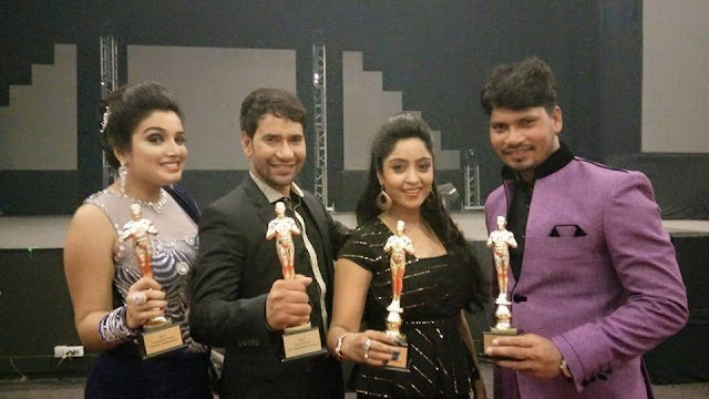  Amrapali Debey, Dinesh Lal Yadav Nirahua, Subhi Sharma and Pravesh Lal Yadav in BIFA 2015 - Bhojpuri International Film Awards 2015 in Mauritius