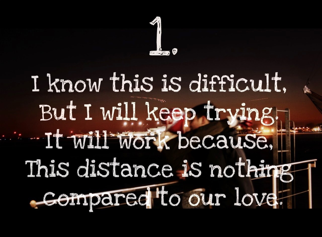 Long distance  relationship  quotes  for her and for him