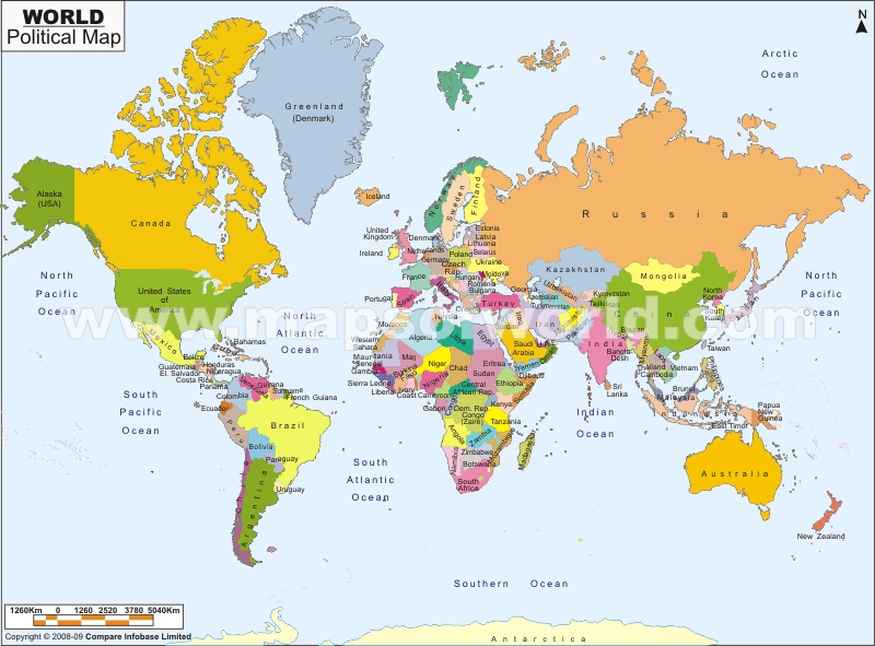 big world map pictures