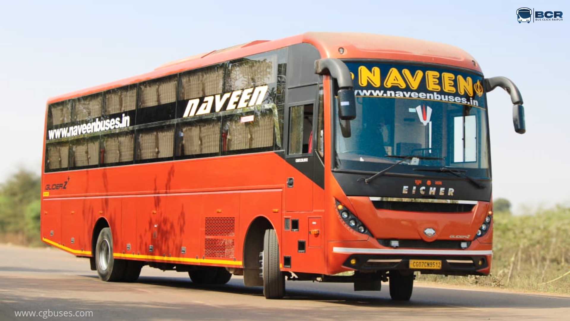 Naveen Travels MG GliderZ+ Premium Bus