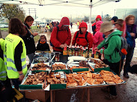 Agafant forces abans de l'inici de la caminada