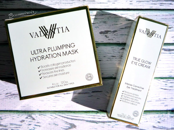 Review: Valentia True Glow Eye Cream and Ultra Plumping Hydration Mask