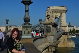 afternoon walk home via the Chain Bridge