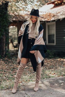 Layering for warmth and style