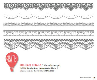 Stempelset Deilcate Details von Stampin Up