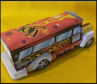 Philippine Jeepney Papercraft