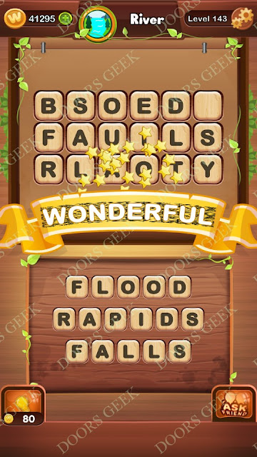 Word Bright Level 143 Answers, Cheats, Solutions, Walkthrough for android, iphone, ipad and ipod