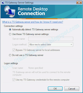 TS Gateway Server Settings