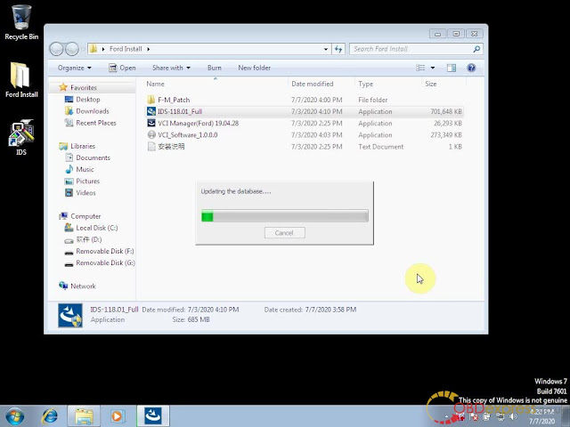 How to install Ford IDS 118.01 win7/8/10 32/64bit 6