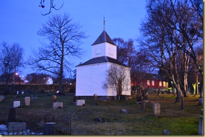 Church Tower on ground