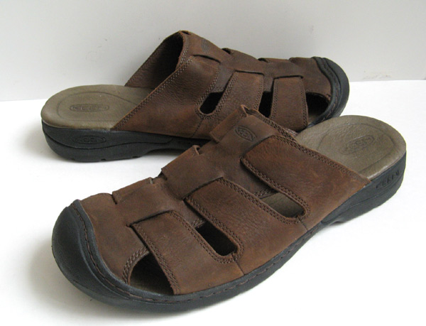 CoachShoes: KEEN BROWN LEATHER SPORT SANDALS MENS SIZE 14