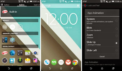 Android L theme - Nova Launcher