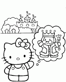 Hello Kitty for Coloring, part 5