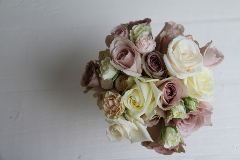 This wedding bouquet is